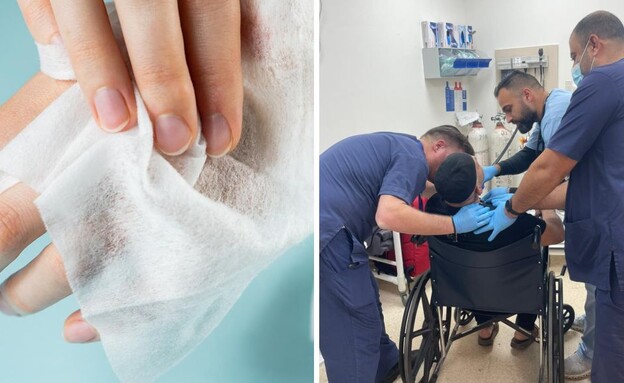 הקשיש בטרם (צילום: טרם, וואטסאפ)