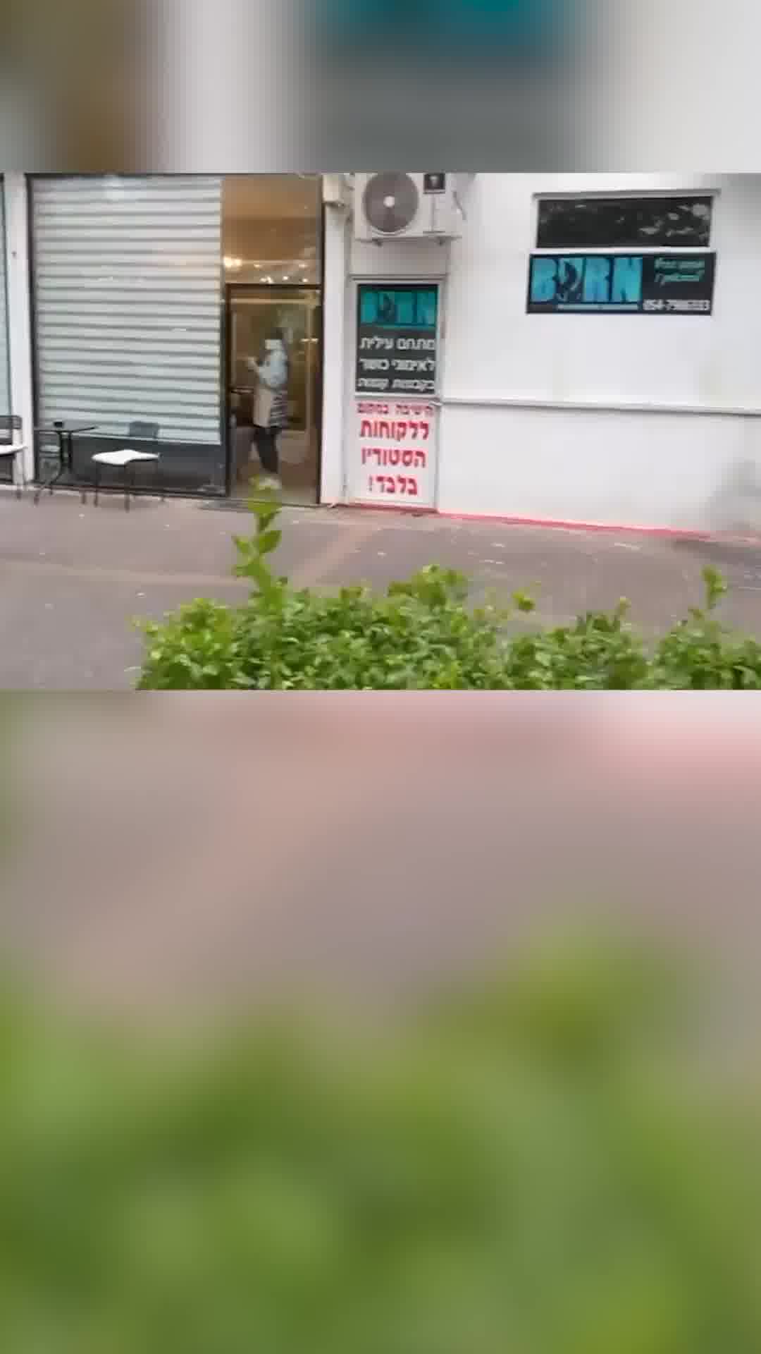 תיעוד מזירת ההצתה בקריות