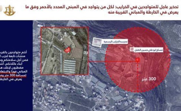 התרעות פינוי לשני כפרים בדרום לבנון