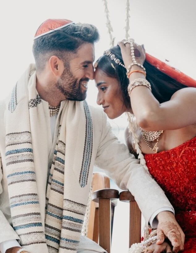 חתונה יהודית הינדית