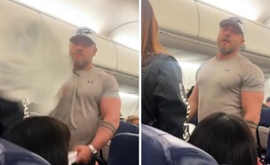 הכאוס בטיסת סאות'ווסט איירליינס (צילום: מתוך הרשתות החברתיות לפי סעיף 27א' לחוק זכויות יוצרים)