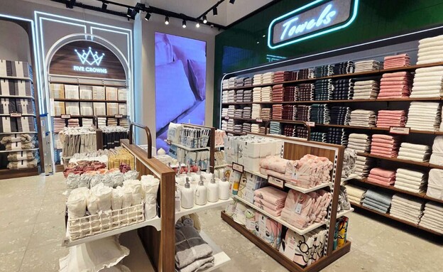 ורדינון חנות קונספט חדשה של נעמן בקניון ג'י כפר סבא שנפתחה בהשקעה 