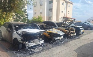 הצתת מכוניות בחיפה