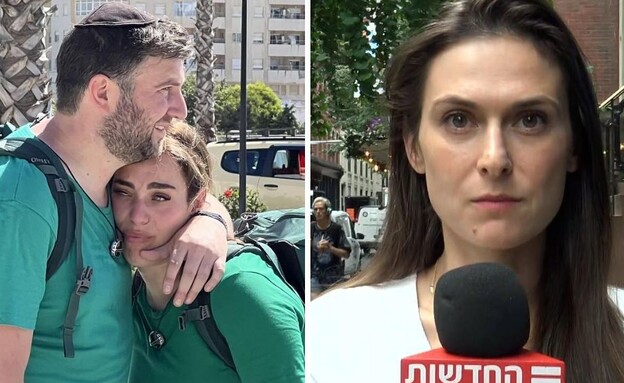 יונה לייבזון, אסתי סוקולובסקי, איציק סוקולובסקי (צילום: יונה לייבזון: מתוך חדשות 12, אסתי ואיציק סוקולובסקי: מתוך "המירוץ למיליון")