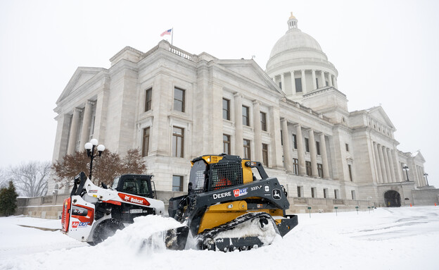 סופה בארה"ב (צילום: gettyimages)