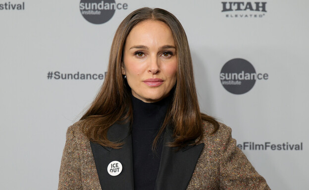 נטלי פורטמן והסיכה נגד ICE (צילום: Dia Dipasupil, Getty images)