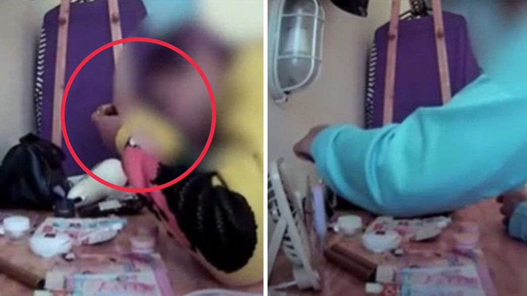 תיעוד תאילנד משתמשות באיפור של אורחת 