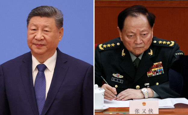 הגנרל ג'אנג יואו-שיא ונשיא סין שי ג'ינפינג הגנרל ג'אנג יואו-שיא ונשיא סין שי ג'ינפינג