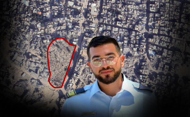 האזור בו נערכים החיפושים אחרי רן גואילי ז"ל