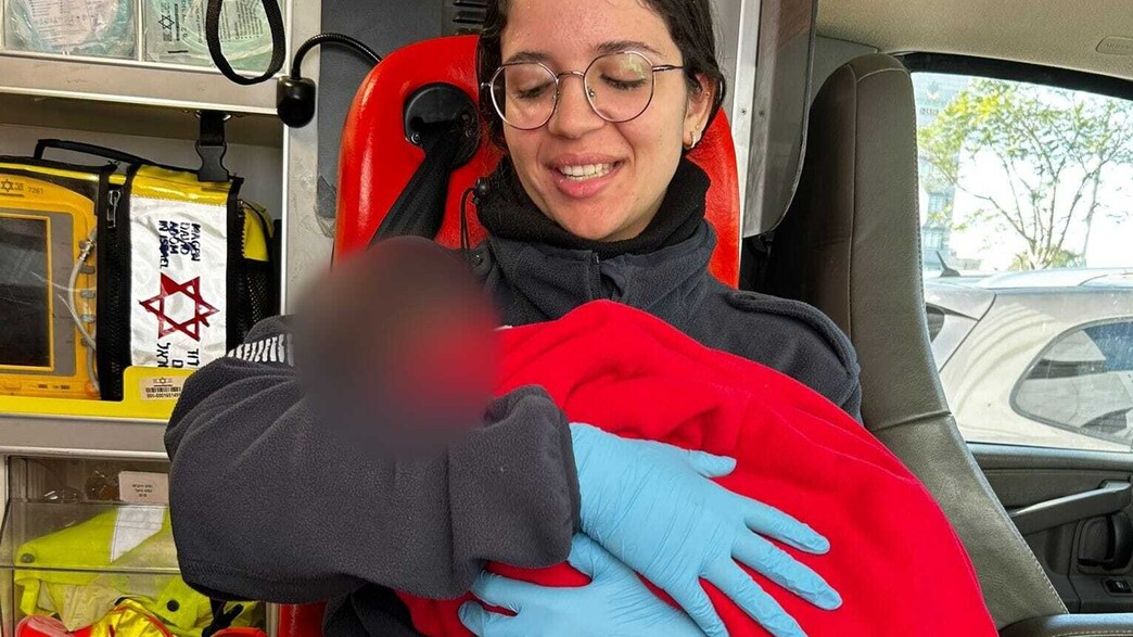 המקום בו נמצא התינוק שננטש בחדרה