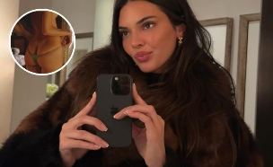 קנדל ג'נר בעירום (צילום: instagram)