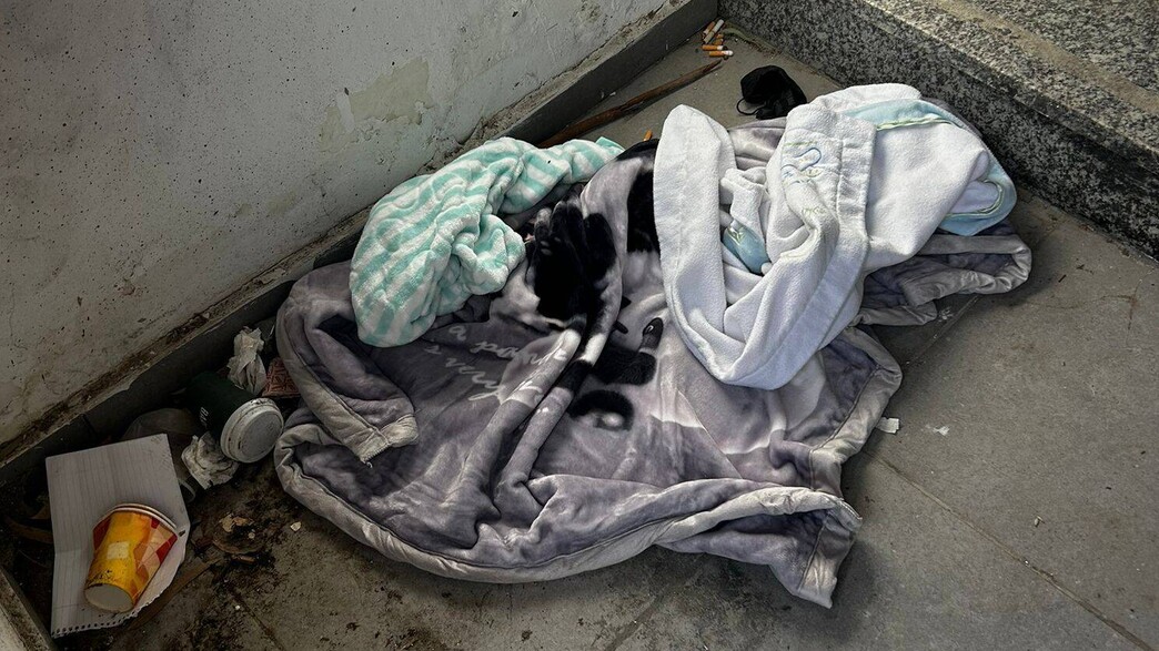 המקום בו נמצא התינוק שננטש בחדרה