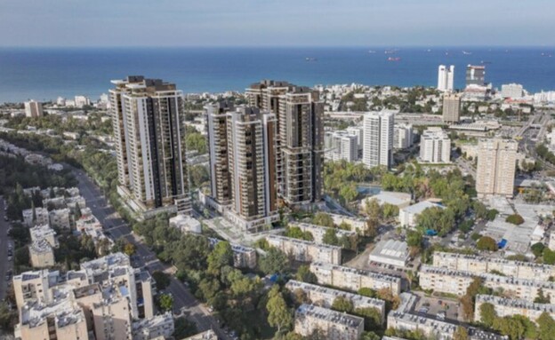 התחדשות עירונית בקריית אליעזר (הדמיה: משרד גיורא גור ושות' אדריכלים)