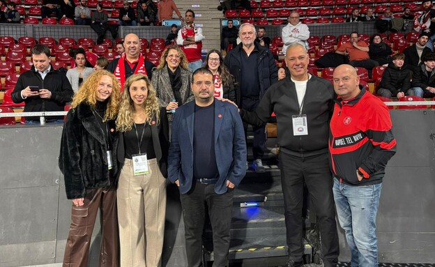 נציגי הפועל ת"א ופרטיזן בלגרד