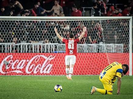 תל אביב נצבעת אדום הלילה (צילום: אלן שיבר)