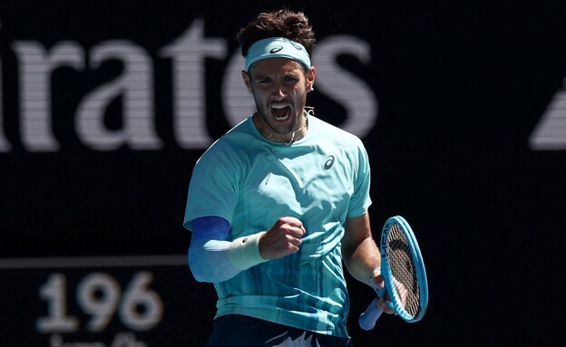 לורנצו מוסטי אליפות אוסטרליה (צילום: רויטרס)