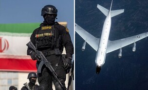 המטוס והכוחות (צילום: Stringer/Getty Images | Greg Davis/U.S. Air Force)