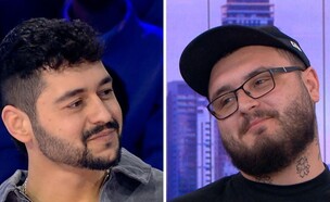 נדב גדג', נועם בתן (צילום: נדב גדג': מתוך "חדשות הבוקר", נועם בתן: מתוך "מועדון לילה")