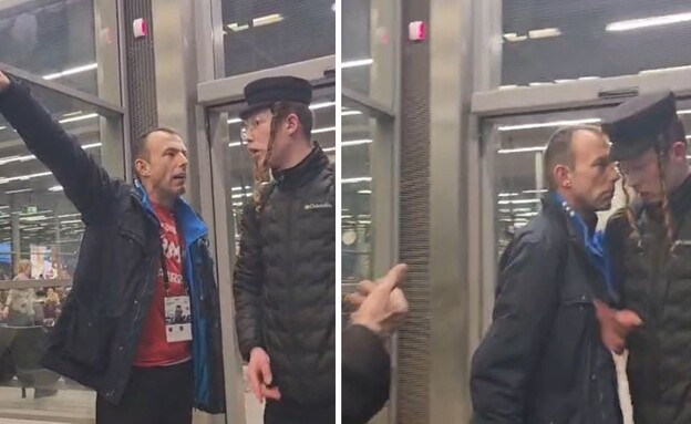 מתפלל הותקף בשדה התעופה בפולין