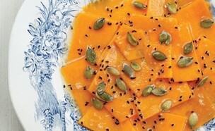 קרפצ'יו דלעת (צילום: ליהנות מאוכל בריא)