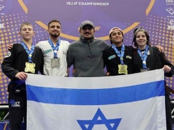 הישגים יפים באליפות אירופה של IBJJF (קרדיט: פרטי) (צילום: ספורט 5)