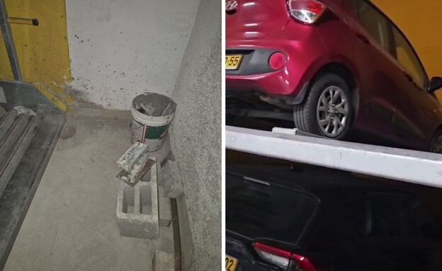 מכפיל החנייה שנפל בבניין ברמת גן