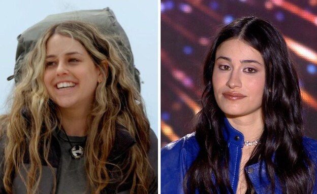 שירה זלוף וגלי לביא (צילום: שירה זלוף מתוך: "הכוכב הבא", גלי לביא מתוך: "המירוץ למיליון")