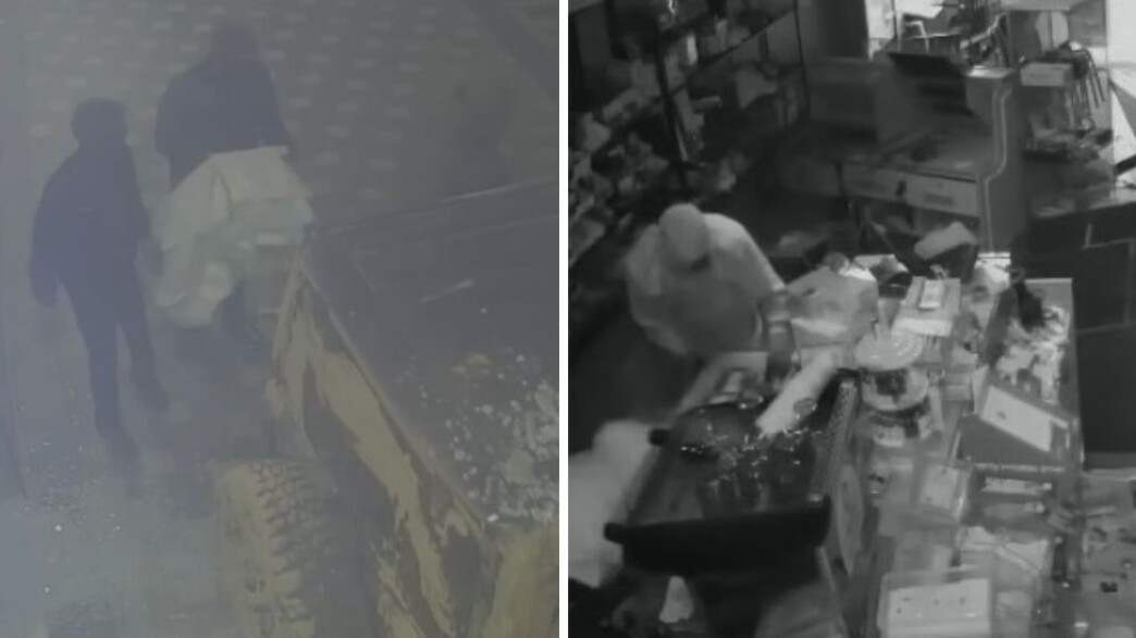 תיעוד הפריצה לפיצוצייה