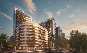 רויקט זוהי תל אביב בשדה דב של לוינשטין מטרופוליס ומבנה (הדמיה: 3dvision)