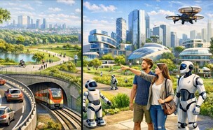 הספארי החדש - הדמיה (צילום: עריית ר"ג)