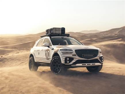 GV70 Outdoors שדרוגים קלים יחסית לטובת נסיעת שטח מאתגרת יותר