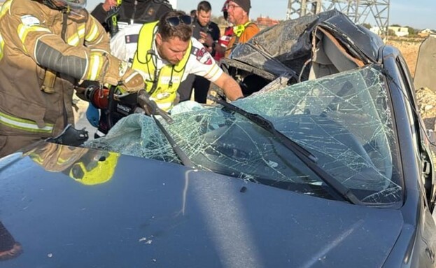 זירת התאונה בצומת טללים זירת התאונה בצומת טללים