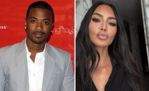 קים קרדשיאן וריי ג'יי (צילום: צילום קים קרדשיאן: instagram | צילום ריי ג'יי: Andrew H. Walker, Getty)