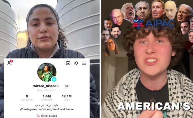 טיקטוקרים נגד טיקטוק (צילום: @bisan__bisan)