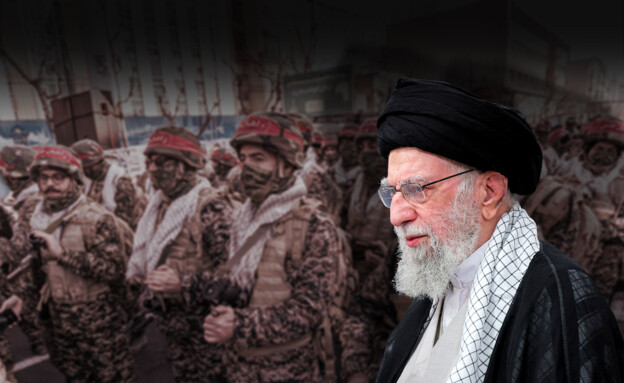 עלי ח'אמנאי ומשמרות המהפכה (צילום: 	HOSSEIN BERIS / Contributor, Getty Images, Reuters)