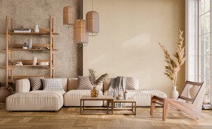 הטרנד המדברי - ריהוט בגוון חול (צילום: shutterstock_Laci_10)