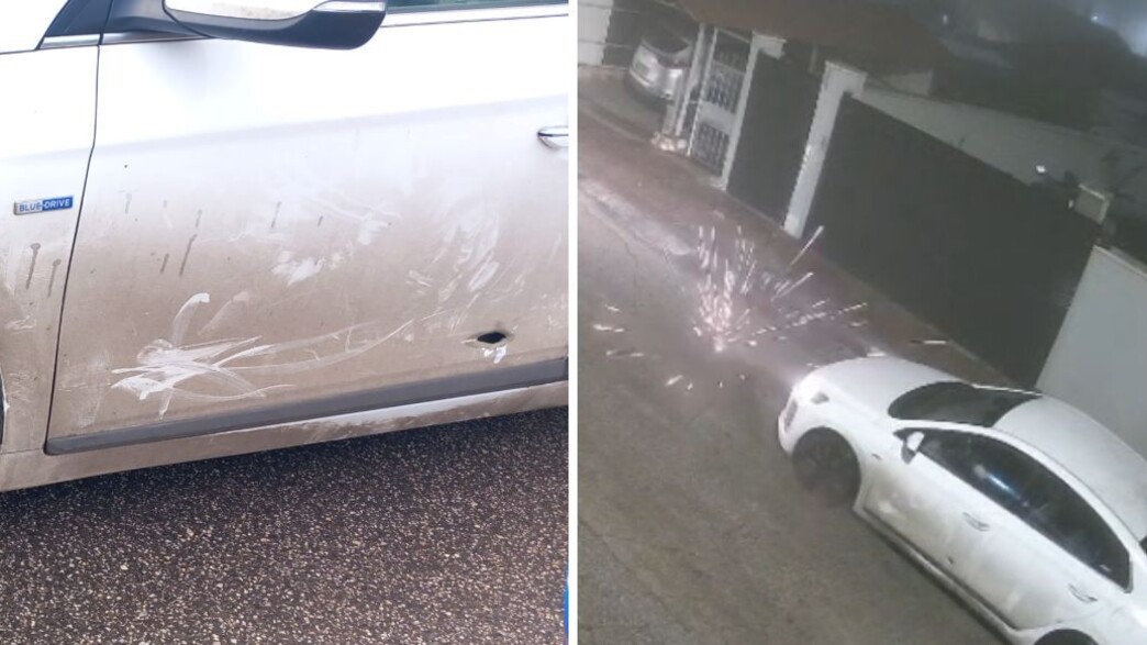 תיעוד הירי בטבריה