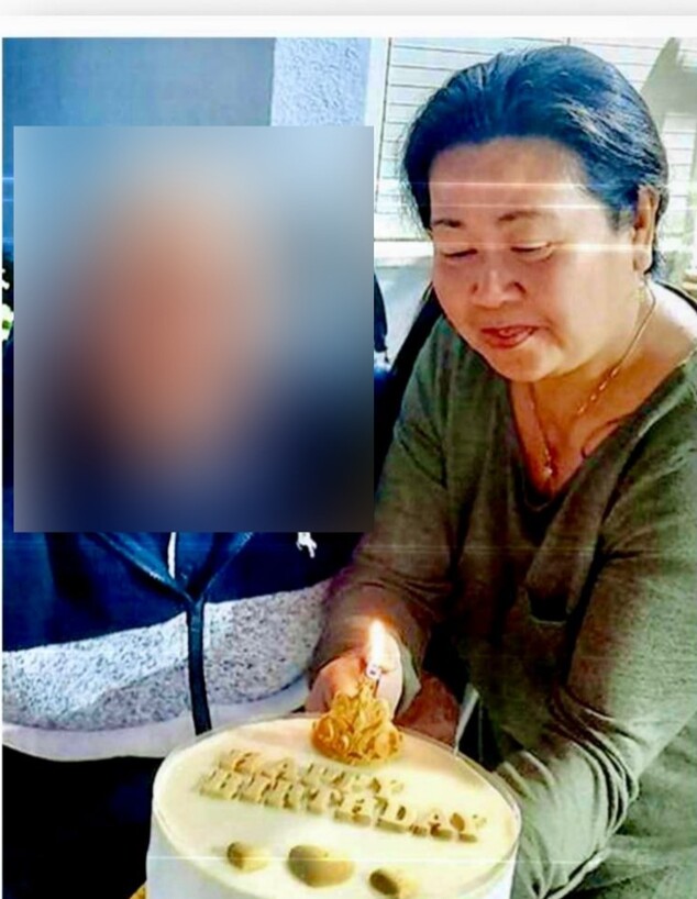 מרילין אקינו ובן זוגה לשעבר