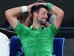 "מהניצחונות הגדולים בקריירה שלו". ג`וקוביץ` (GETTY) (צילום: ספורט 5)