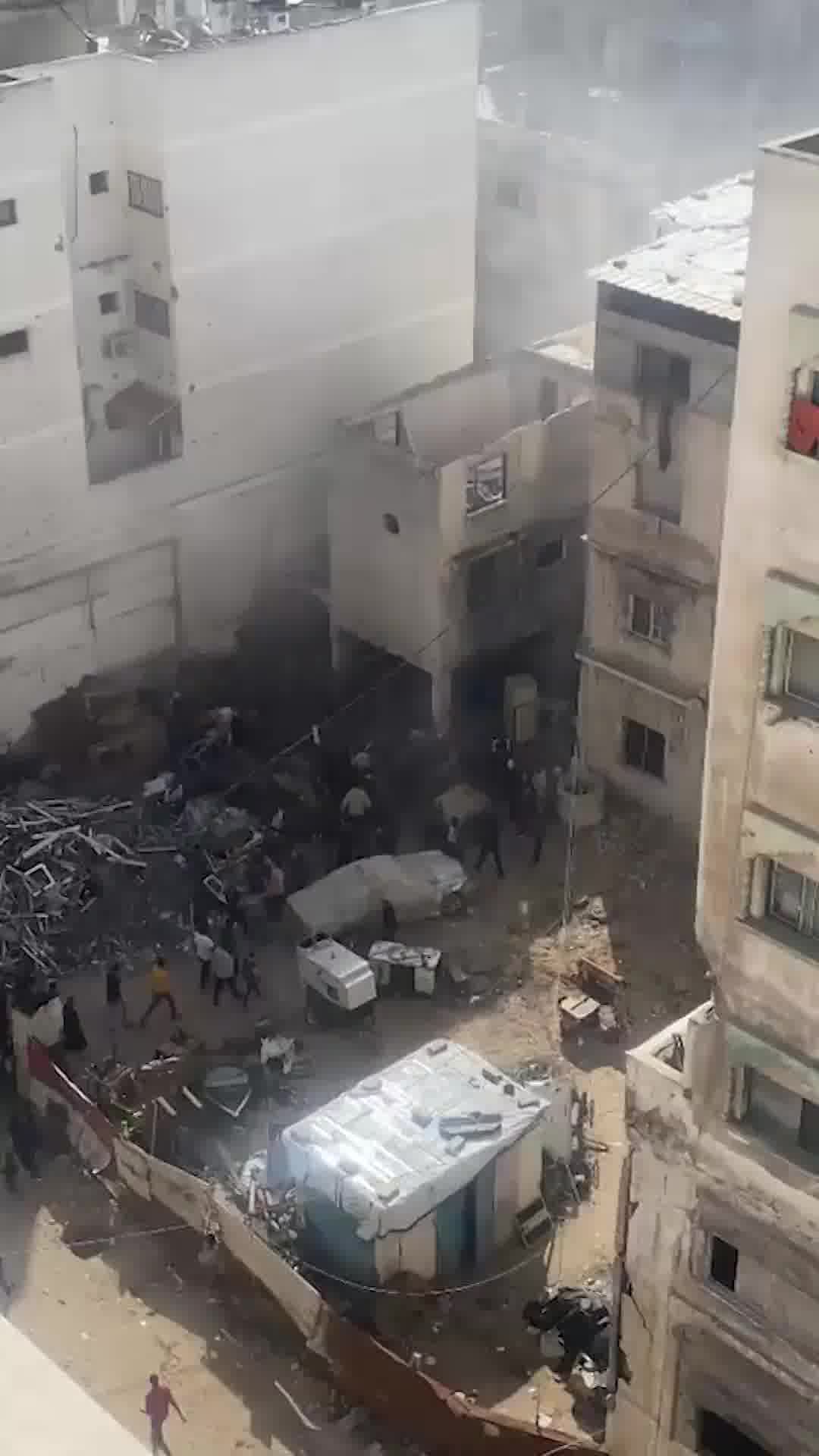 דיווחים בעזה: צה"ל תקף תחנת משטרה בדרום הרצועה