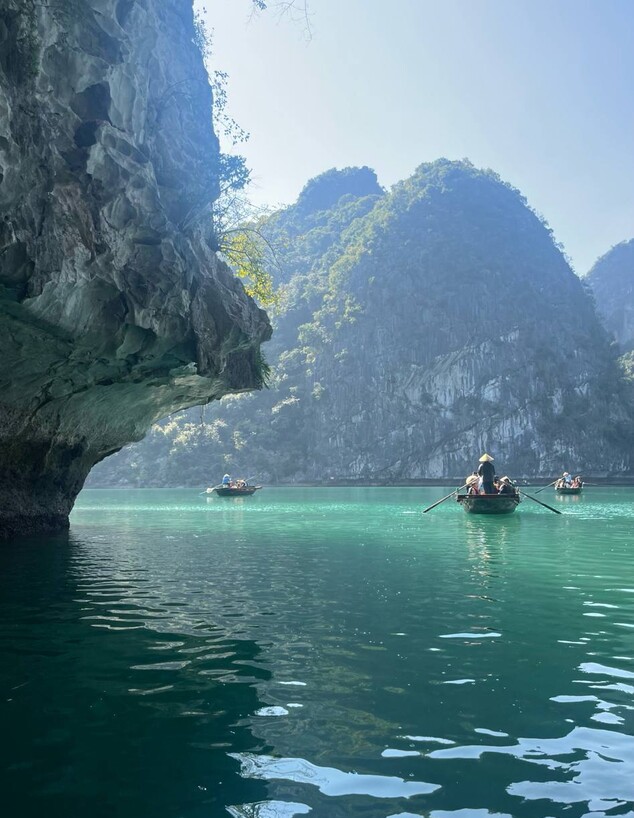 הא לונג ביי סירות וייטנאם 