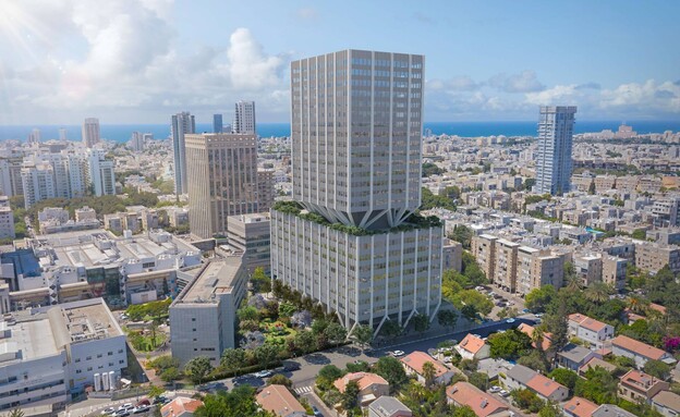 מגדל האשפוז הצפוני של איכילוב (צילום: studio pez, זרחי אדריכלים)