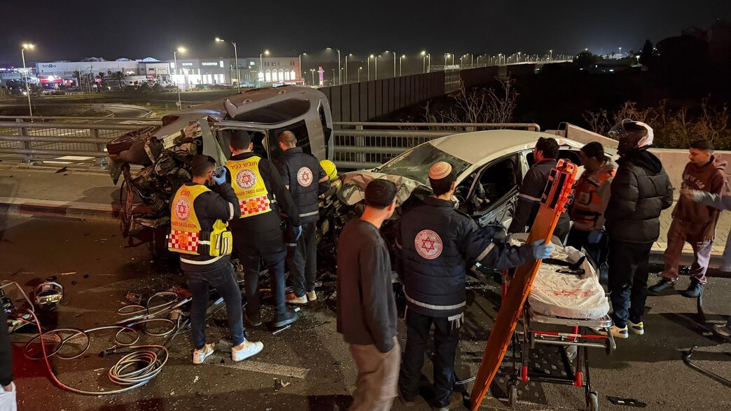 תאונת דרכים ליד חדרה תאונת דרכים ליד חדרה