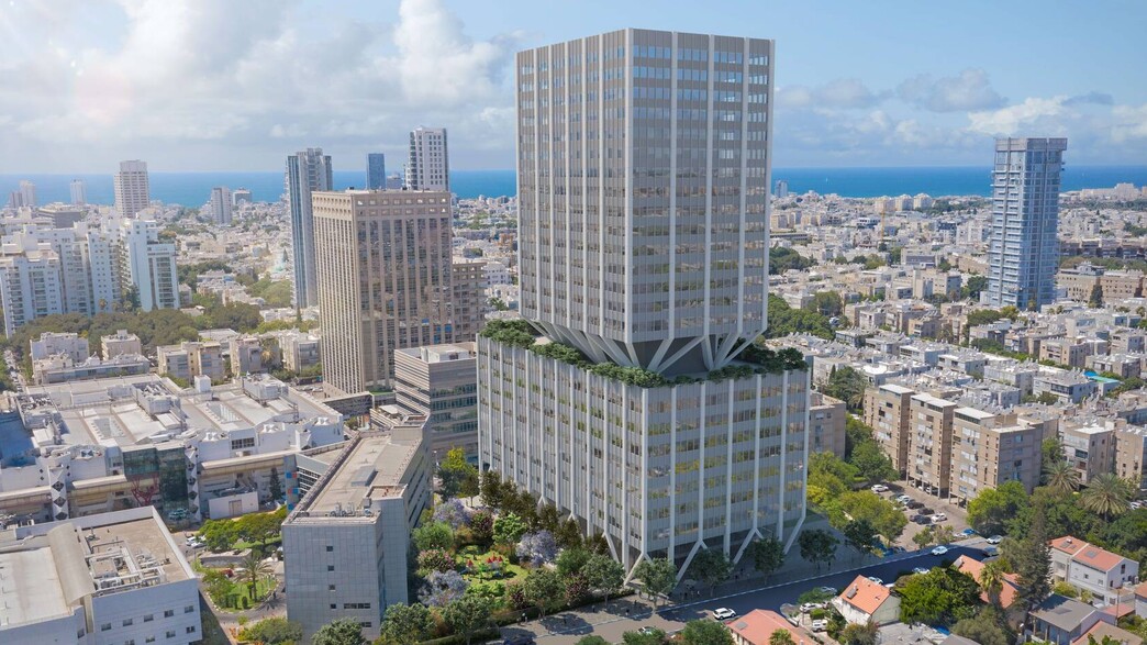 הדמיה של מגדל האשפוז החדש באיכילוב הדמיה של מגדל האשפוז החדש באיכילוב