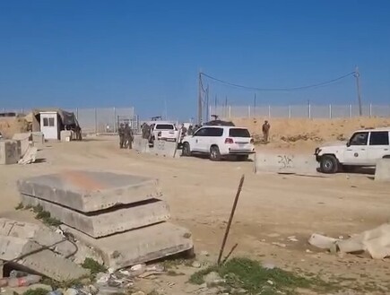 הכוחות כבר נכנסו, המעבר ייפתח בשעות הקרובות