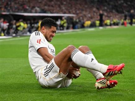 מכה לריאל: ג`וד בלינגהאם נפצע ללא כדור והוחלף