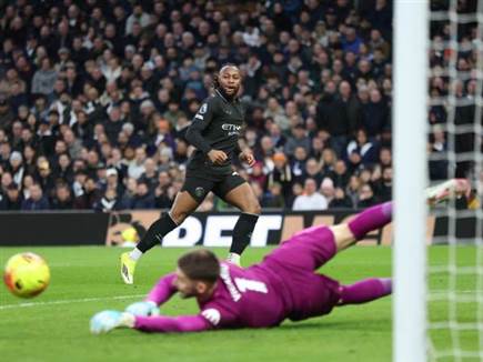 דקה 45: טוטנהאם – מנצ`סטר סיטי 2:0