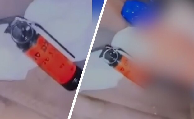 התיעוד שהעלה החשוד (צילום: דוברות המשטרה)