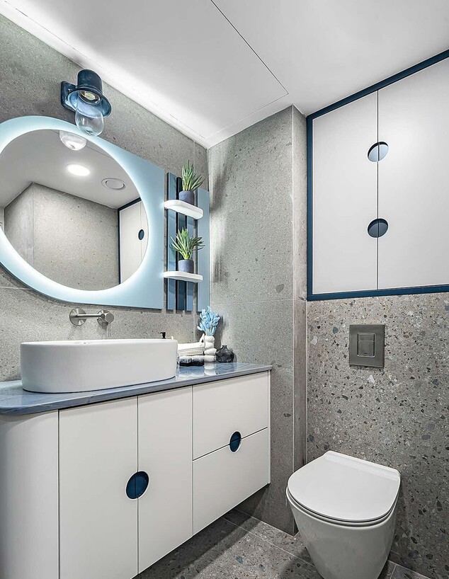 חדרי רחצה לא קשורים, עיצוב רקפת אלטשולר 