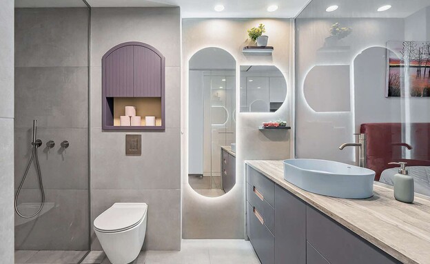 חדרי רחצה לא קשורים, עיצוב רקפת אלטשולר 